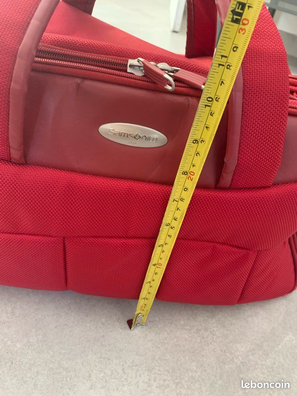 Sac de voyage rouge Samsonite (image 4)