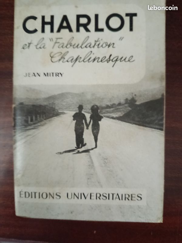 1 livre : "Charlot et la fabulation chaplinesque" de Jean Mitry (image 1)