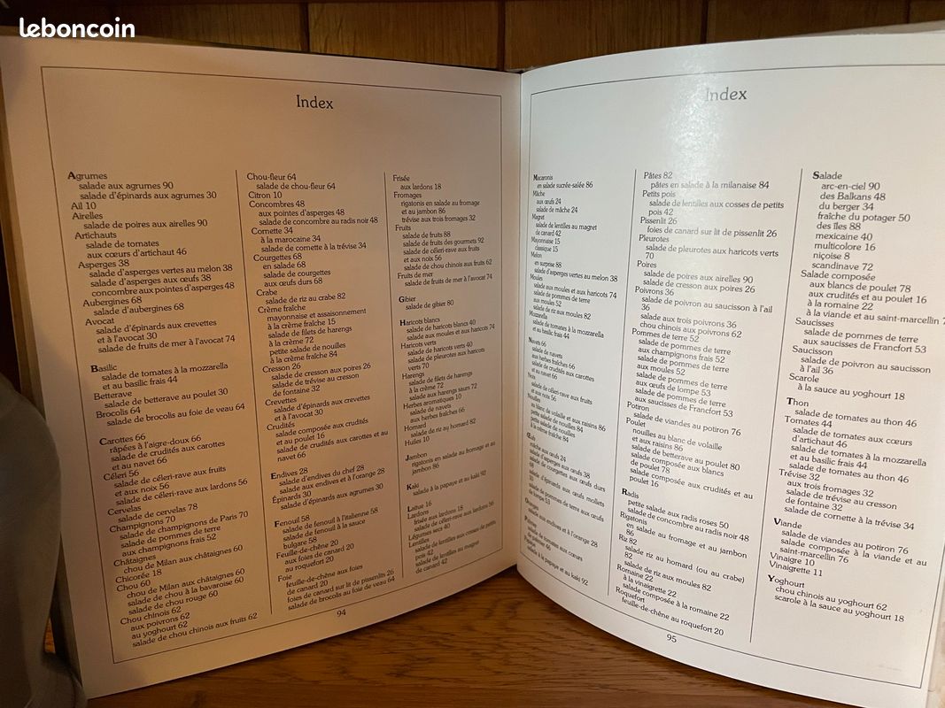 Livre recettes LES SALADES (image 6)