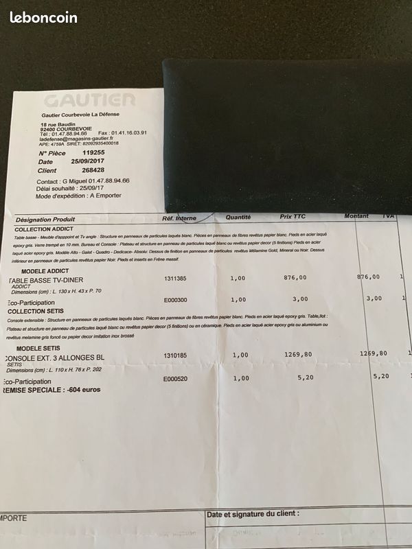 Table basse Gautier (image 3)