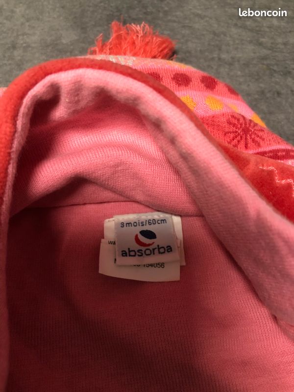Bonnet Enfant . 3 mois (image 3)