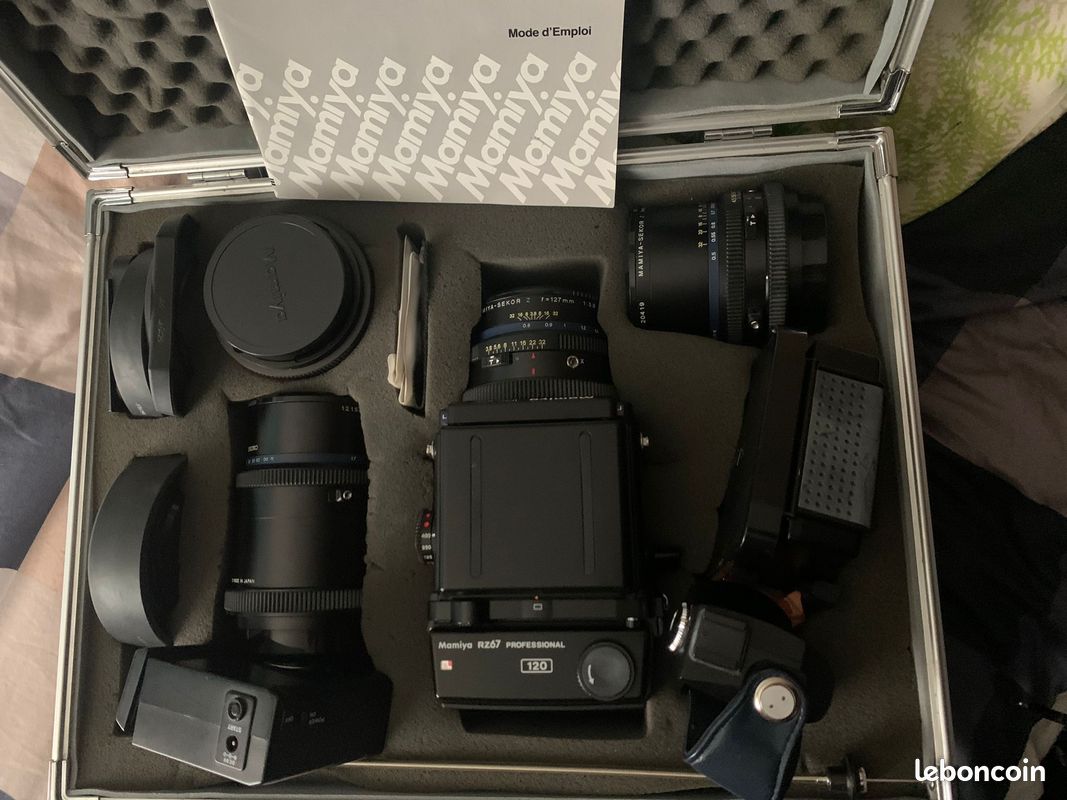 Boitier Mamiya RZ 67 Pro (Argentique) + 4 Objectifs + valise (image 6)