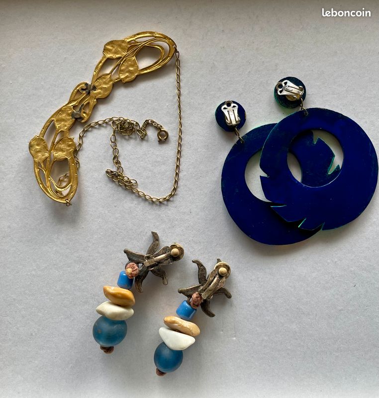 Lot Bijoux Fantaisie (A) – Boucles D'oreilles – Occasion