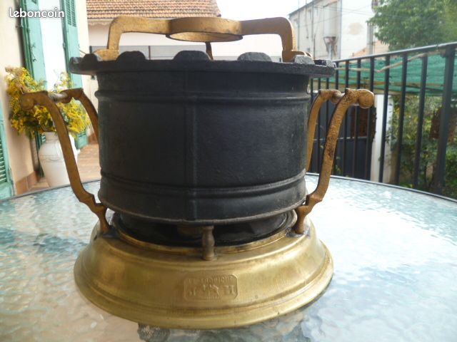 Réchaud Camping Vintage Le Tropique - Marque Déposée, 1 Brûleur, Pétrole