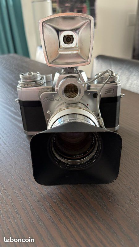 Zeiss Ikon Contarex Bullseye mit Planar 50mm f/2,0 – #86991 – Foto Köberl – Secondhand