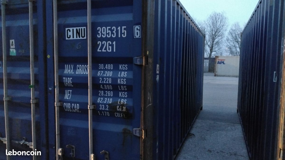 Containers maritimes 6 mètres (image 5)