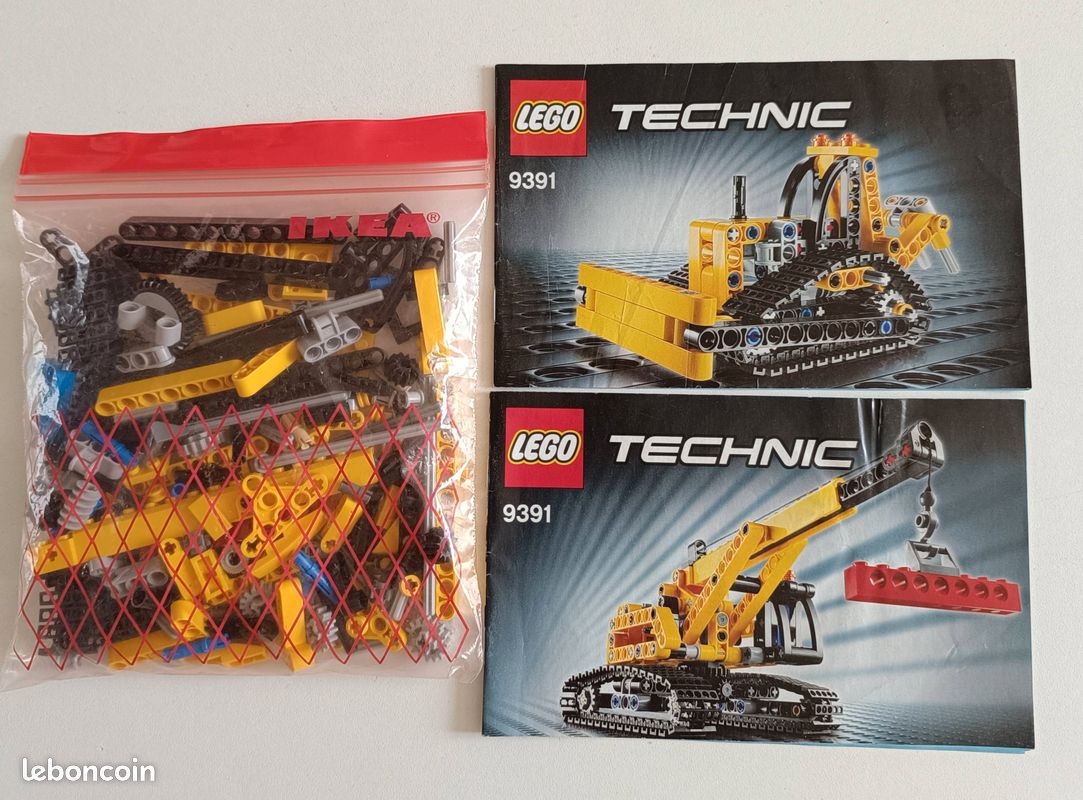 LEGO Technic 9391 Crawler Crane (Tracked Crane) Jeux Jouets