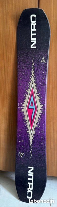 1990's nitro snowboard Snowboard NITRO Vintage 90s – Old School / Collector / Déco