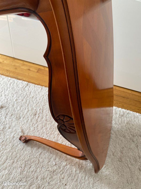 Table basse en bois merisier (image 7)
