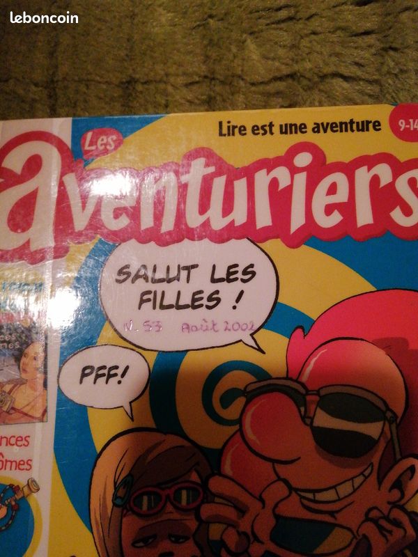 Livre les aventuriers 53 (image 3)