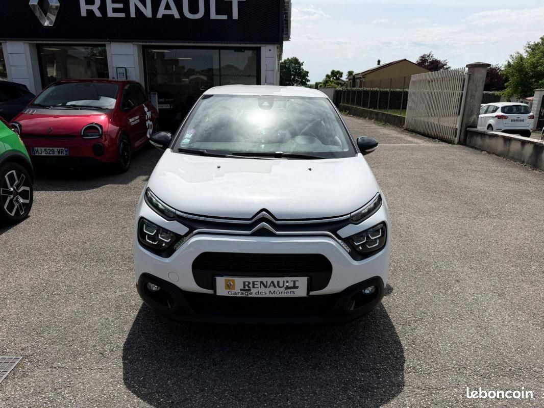 Citroën C3 Société (2 places) 82 CH FEEL NAV TVA récupérable (image 2)