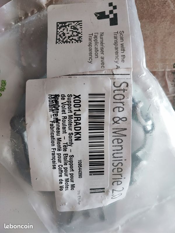 Support Pour Moteur Somfy Volets Roulants - Acier Zingué (Made In France)