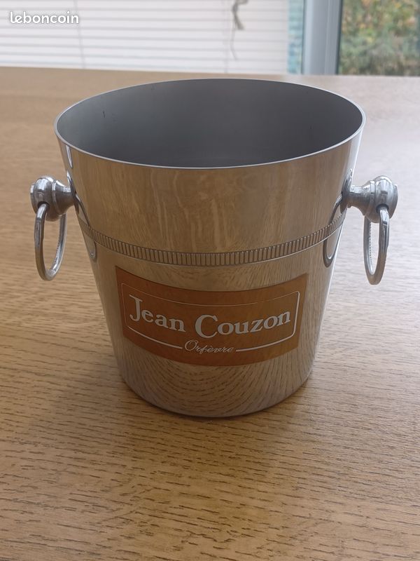 Seau à glaçons en inox massif jean couzon vintage - Arts de Seau à glaçons en inox massif jean couzon vintage - Arts de