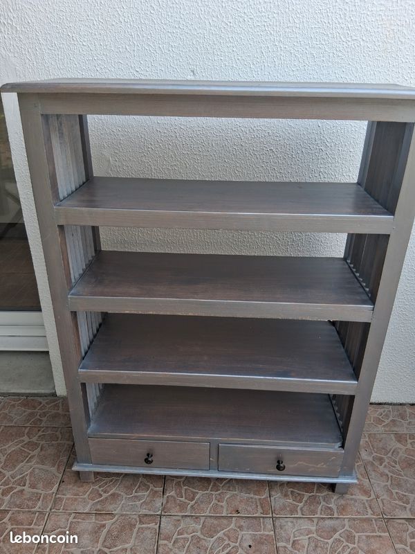 Petite etagere grise (image 1)