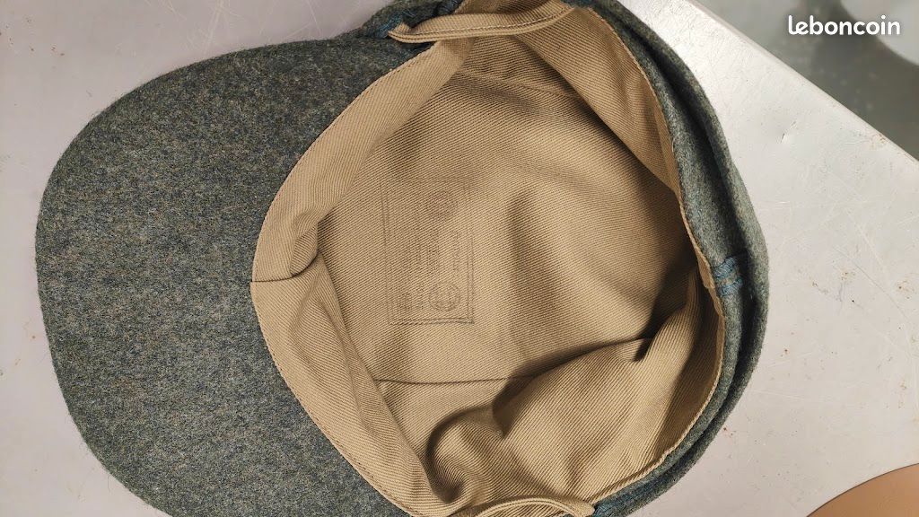 Casquette de campagne Mod 43 allemande ww2(Copie) (image 5)