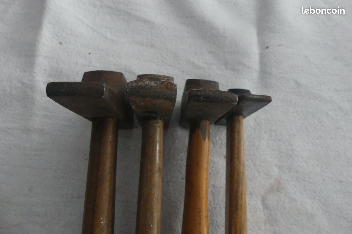 Lot de 4 marteaux emmanchés (2 de 2) (image 4)