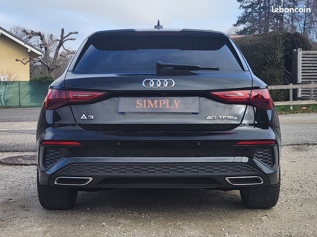 AUDI A3 SPORTBACK BUSINESS 40 e-tron 204 S tronic 6 Business line HYBRIDE RECHARGEABLE/SUIVI AUDI/GARANTIE 6 MOIS (image 6)