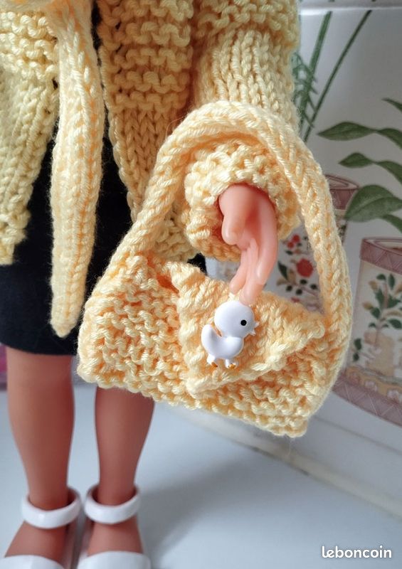 Gilet Fait Main Pour Poupée 32-33 Cm - Compatible Chéries, Paola Reina, Little Darling