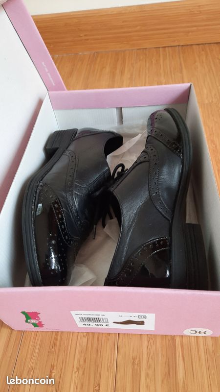 Chaussures Derby cuir (image 8)