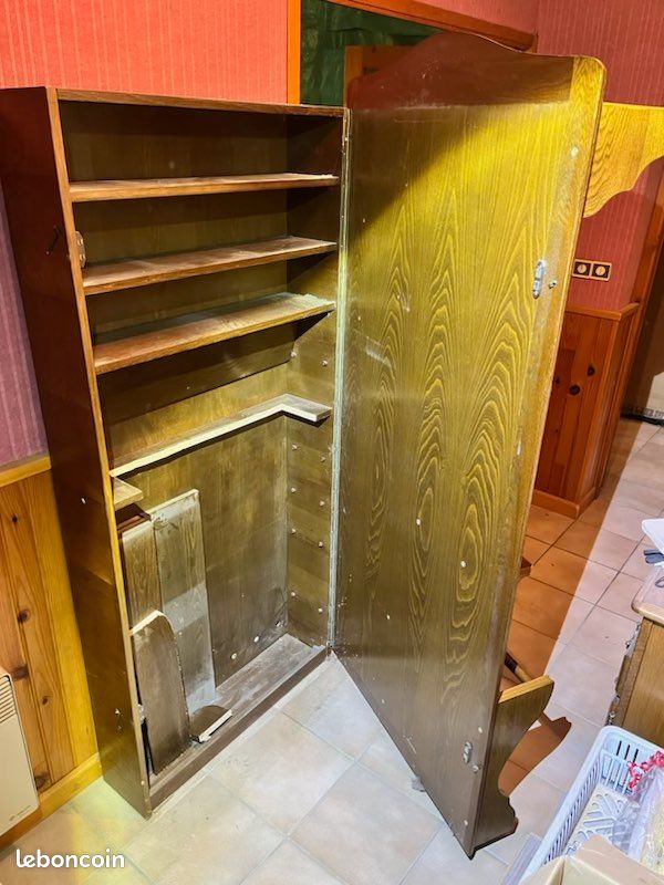 Meuble d’entrée porte manteau ouvrant (image 7)