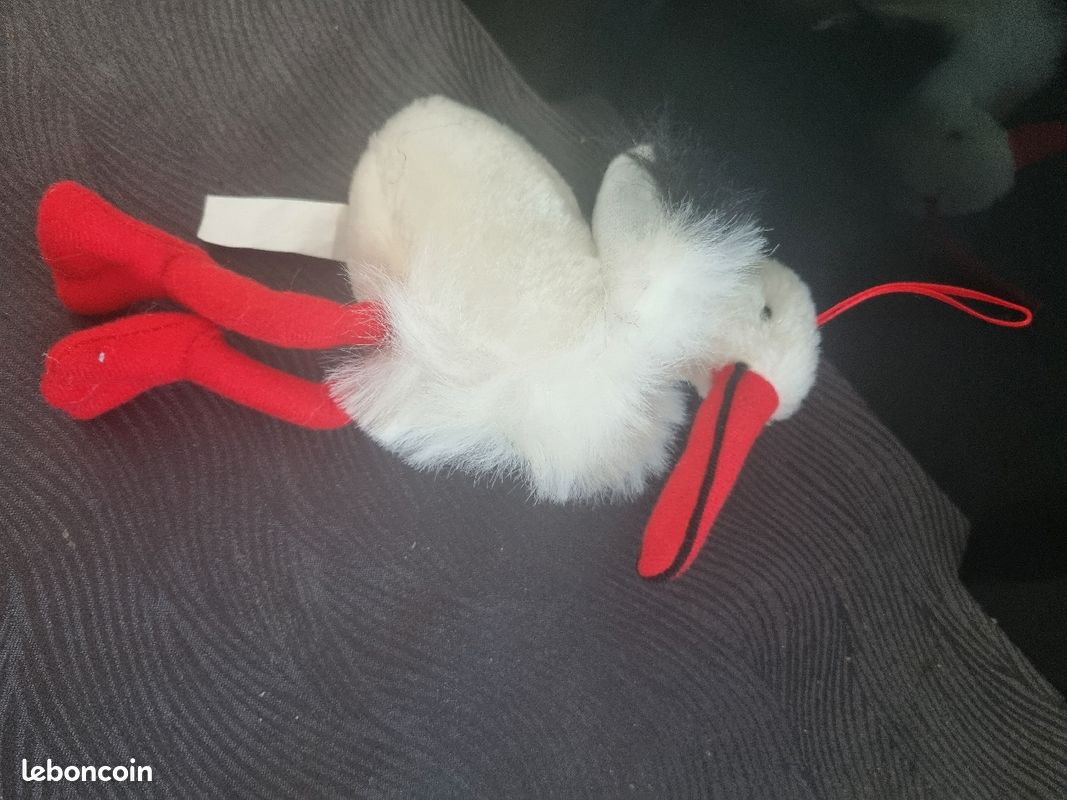 Peluche cigogne (image 1)