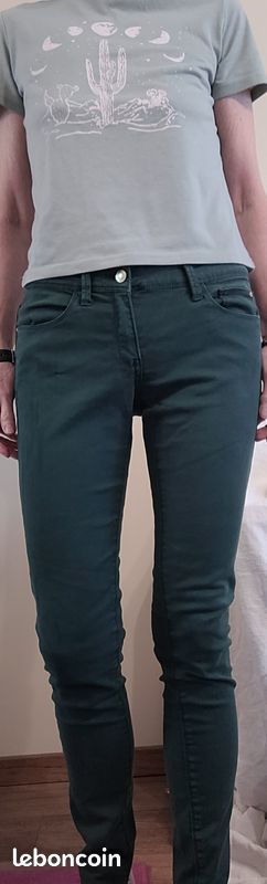 Urgent Lot jeans ( 1.5 / jean )bleu/ noir femme 100% coton Gap Struggles (image 7)