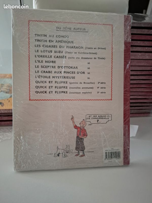 Bd Fac Similé Tintin L étoile mystérieuse Neuf blister (image 2)