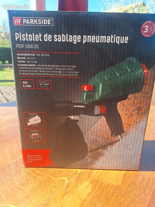 Pistolet de sablage pneumatique (image 1)