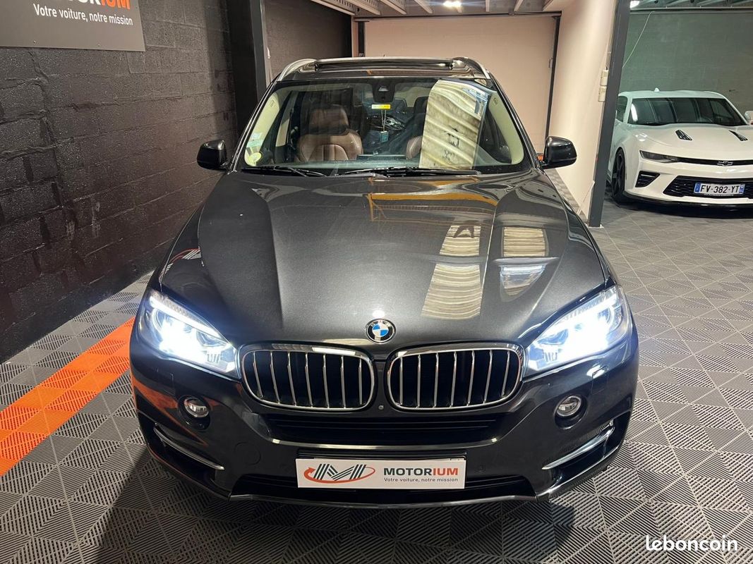 BMW X5 Exclusive - sDrive 25d -7pl F15 - TO - SUIVI - H/K - CAM 360° - HUD - SIEGES CHAUFFAN (image 7)