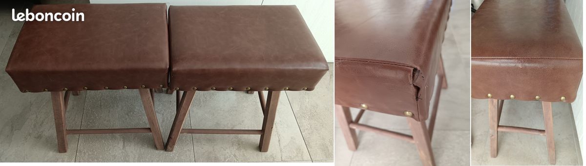 ➡️ Reposes pieds pouf pier import (image 1)