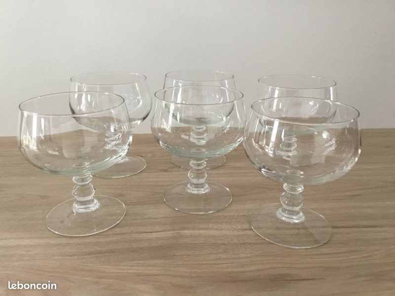 6 coupes en verre (image 1)