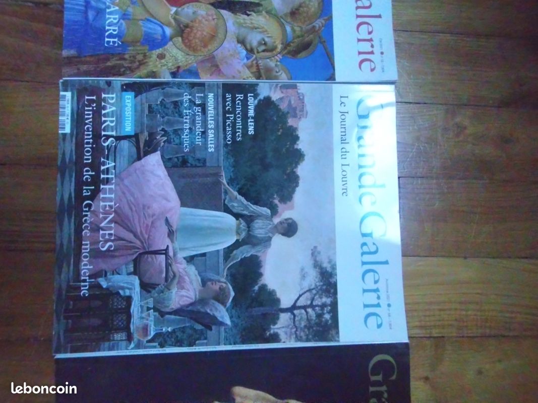 Lot des 4 revues 2021 de Grande Galerie (image 5)