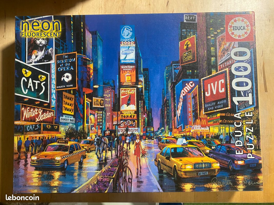 Lot de 3 puzzles 1000 pièces (image 7)