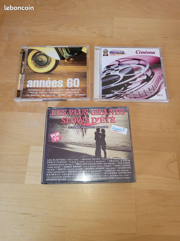 3 cd compilations 60- 70 (image 1)