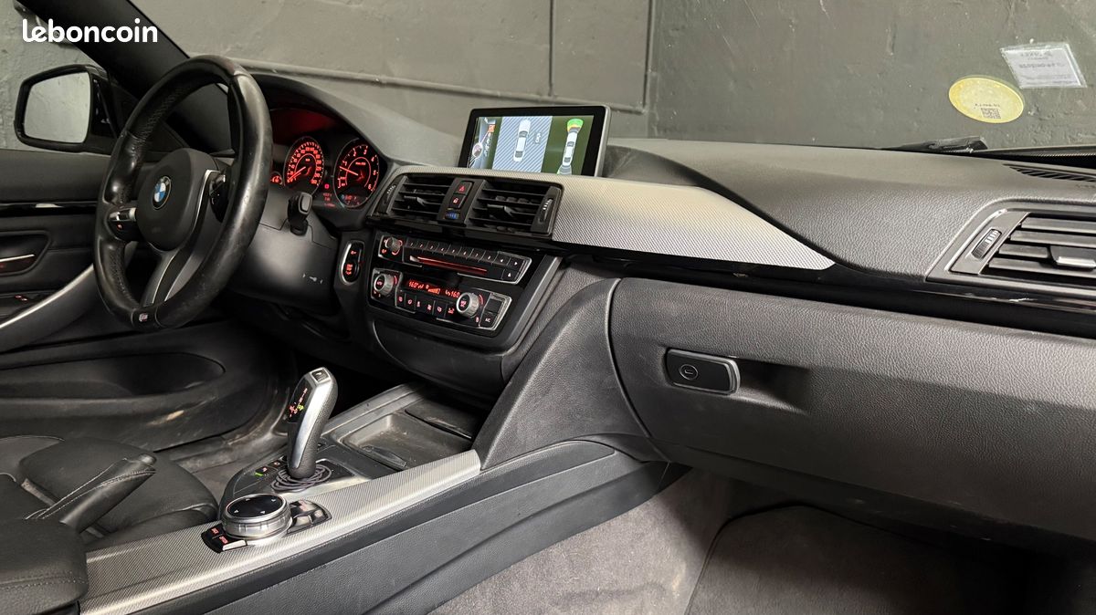 Bmw serie 4 coupe 3.0 430 d 258 m-sport bva / camera / sieges electriques / phares adaptatifs (image 9)