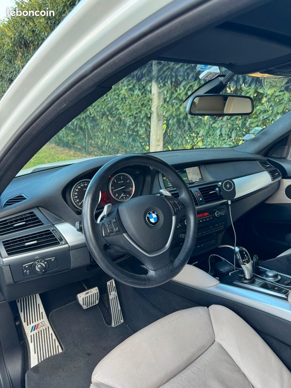 BMW X6 3.5DA XDRIVE 286 ch EXCLUSIVE
Année 07/2009- BLANC- 166500KLMS (image 5)