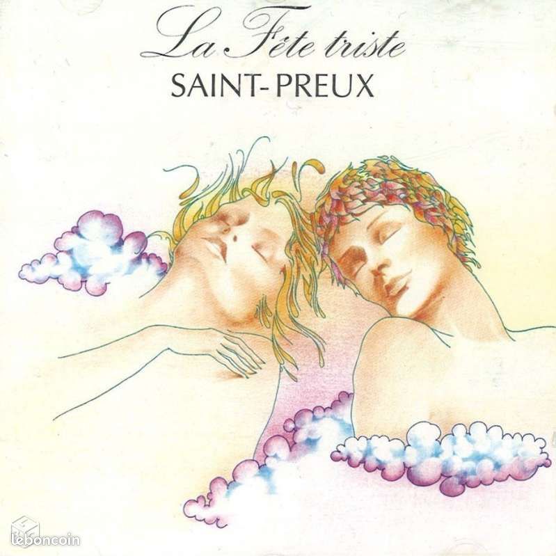 Saint-preux cd La fête triste Le piano sous la mer (image 1)