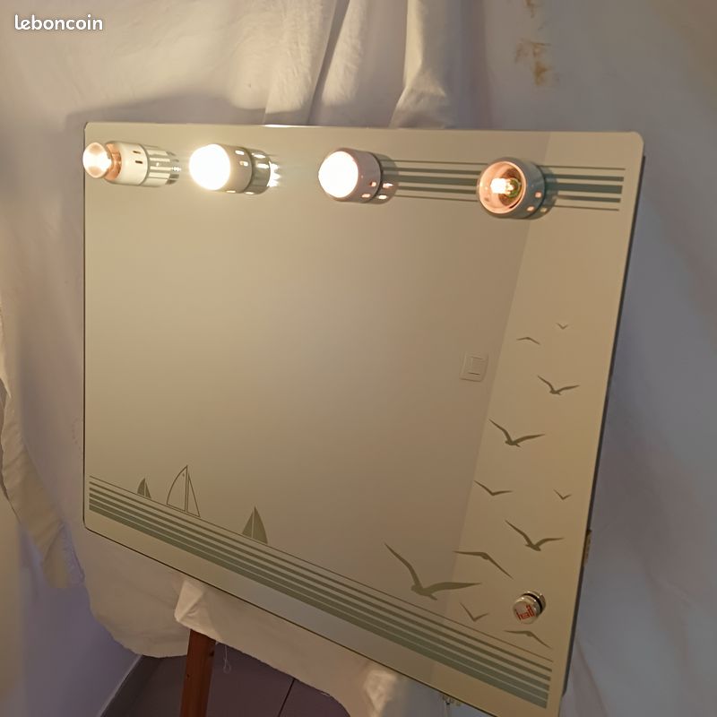 Miroir éclairé salle de bain (image 5)