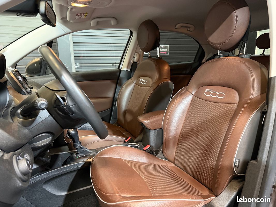 FIAT 500X 1.4 MultiAir 140 ch DCT Cross+ / CUIR / U CONNECT / VOLANT CHAUFFANT / SIEGES CHAUFFANTS (image 9)