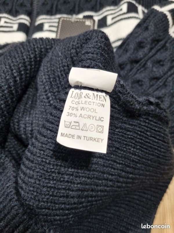 Gilet homme col montant XL. K14 (image 4)