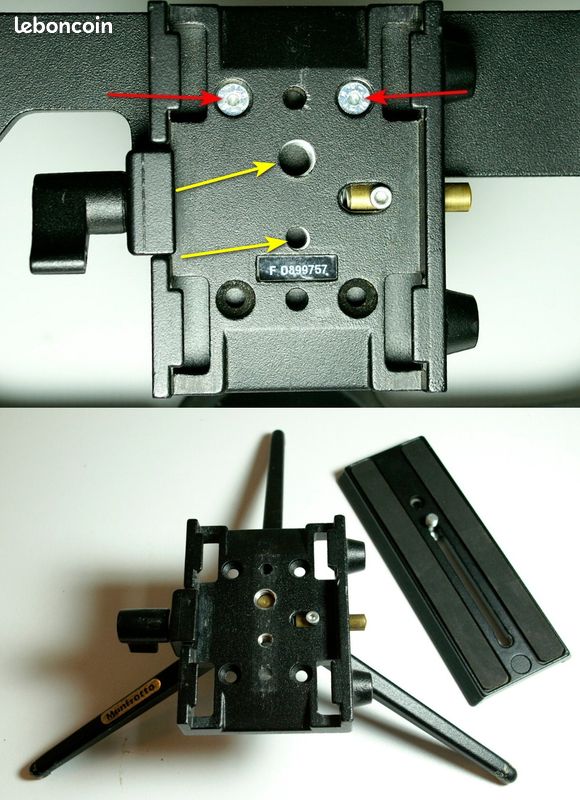 Rotule pendulaire Manfrotto 393 (image 3)