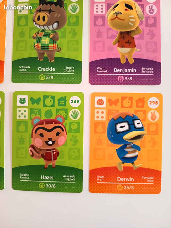 Amiibo Villageois – Animal Crossing – Nintendo 2017 – Sans Boîte (bon état)