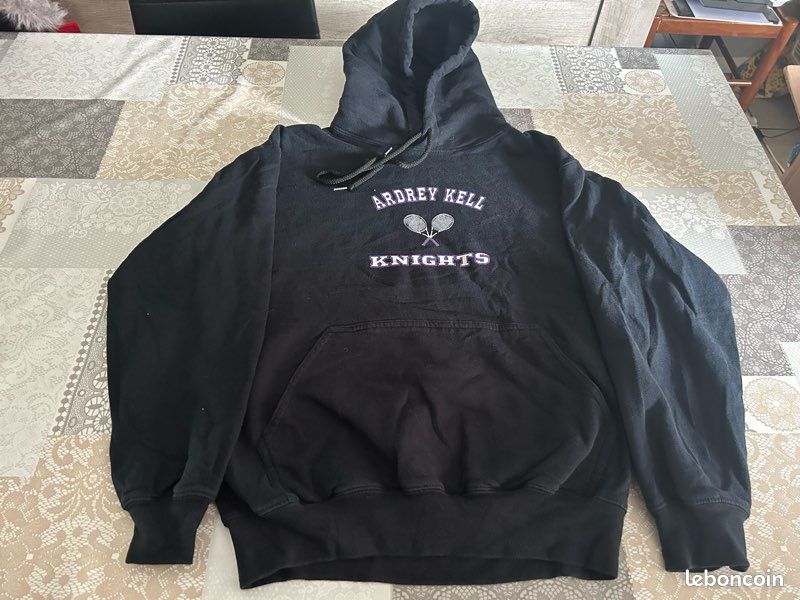 Sweat à capuche noir Ardrey Kell Knights Tennis - Taille S (image 2)