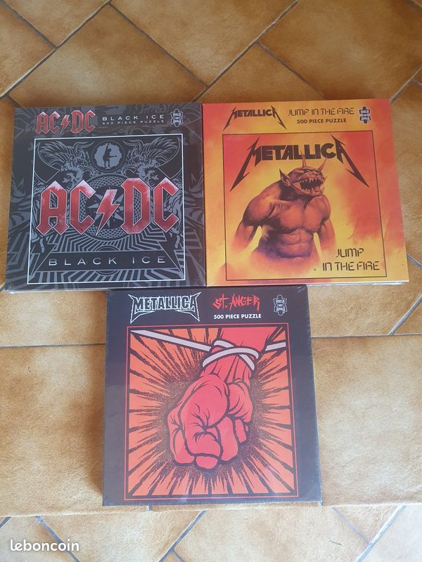 Puzzle ACDC et Metallica (image 1)