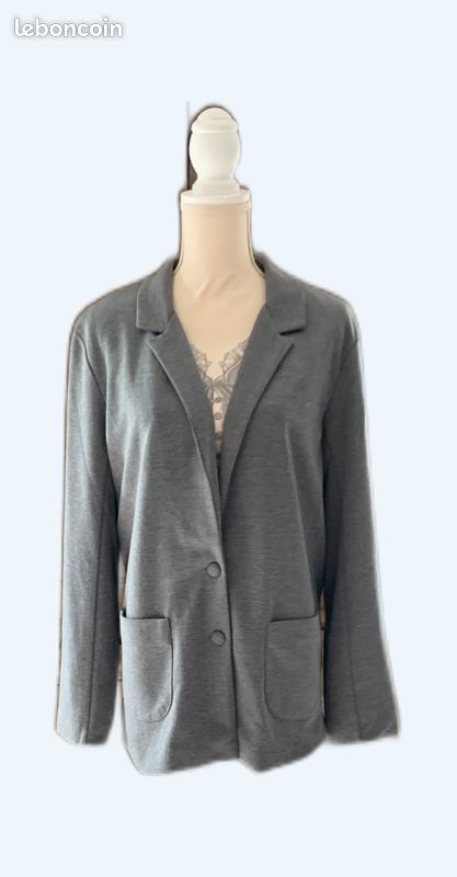 Veste grise La redoute (image 1)