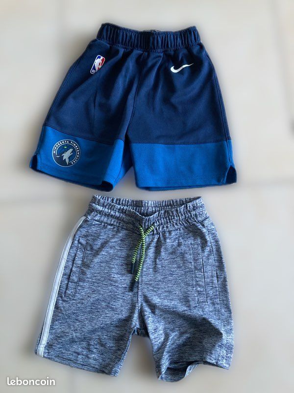 Short Garçon NEXT – Taille 4 Ans – Noir – Occasion Très Bon état