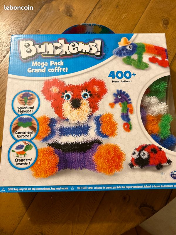 BUNCHEMS MEGA PACK 400 neuf (image 1)