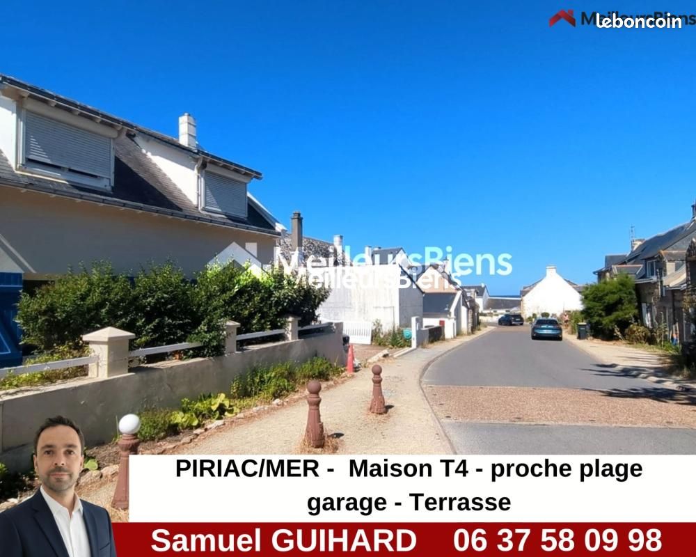 Maison 4 pièces 72 m² · à Piriac-sur-Mer · 72 m² · 331 000 €