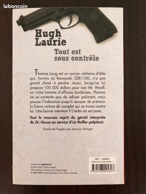TOUT EST SOUS CONTRÔLE de Hugh Laurie (image 2)