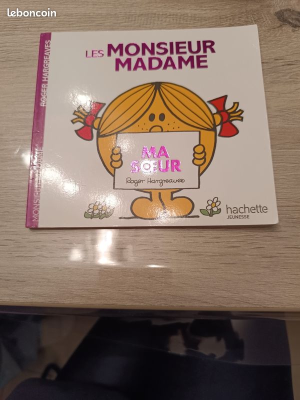 Lot 4 livre"Monsieur Madame" (image 3)